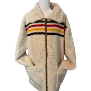 NWOT Pendleton Glacier Sunset Sherpa Fleece Jacket